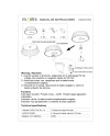 RELAX * TAPON BOTELLA LED NEGRO - RECARGABLE